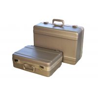 Molded Carrying Cases with a silver finish